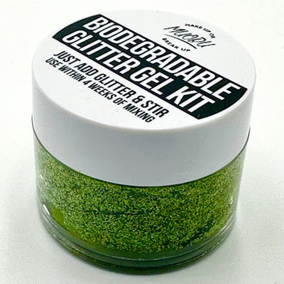 Biodegradable Glitter Gel - Holographic Apple Green (Fine)