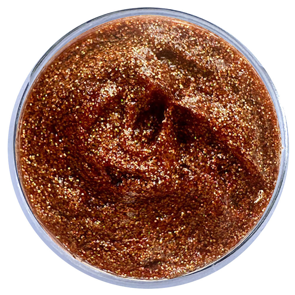 Biodegradable Glitter Gel Holographic Copper (Fine Glitter) www