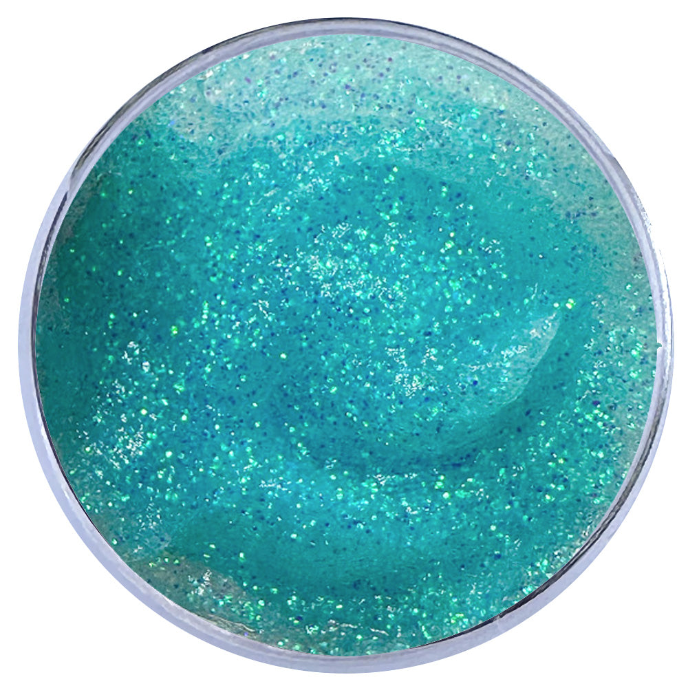 Biodegradable Glitter Gel Iridescent Baby Blue (Fine Glitter) www