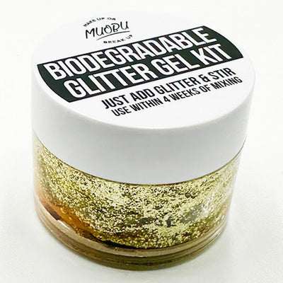 Biodegradable Glitter Gel - Metallic Champagne (Fine Glitter)