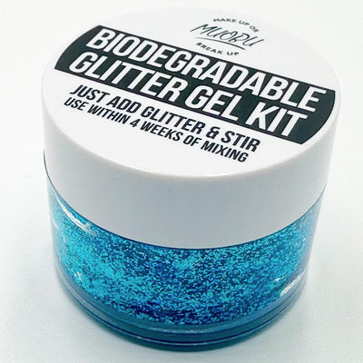 Biodegradable Glitter Gel - Metallic Sky Blue (Fine Glitter)