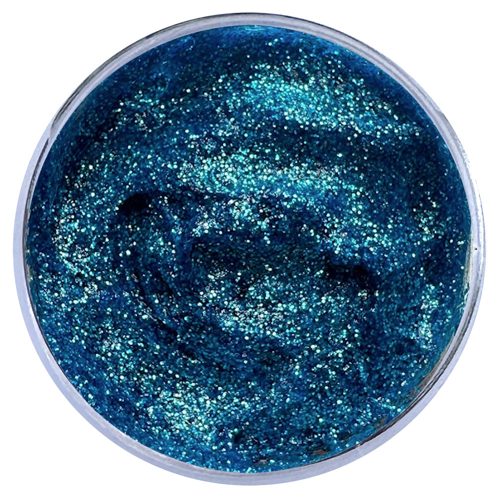 Biodegradable Glitter Gel Metallic Sky Blue (Fine Glitter) www