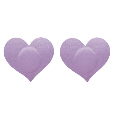 Nipple Pasties - Lilac Hearts