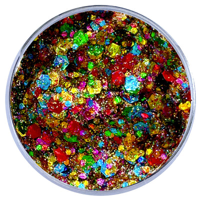 Biodegradable Glitter Gel - Holographic Rainbow