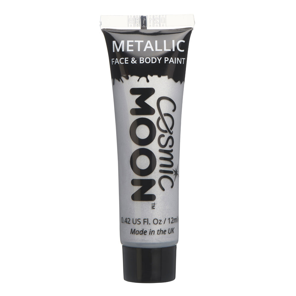 Moon Creations Face & Body Paint - Metallic Silver