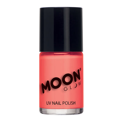 Moon Glow Neon UV Nail Polish - Pastel Coral Pink