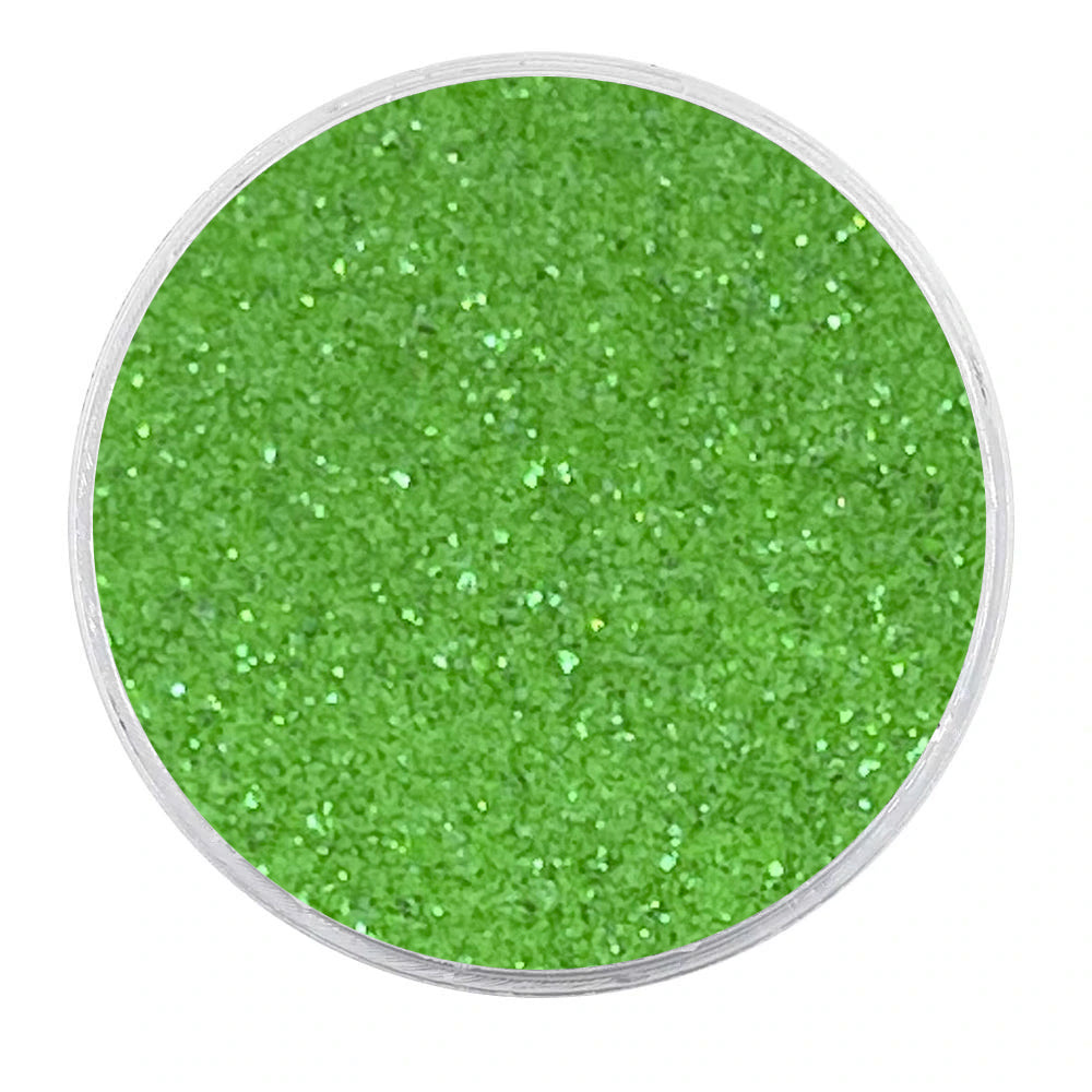 Biodegradable UV Iridescent Green Glitter Fine Glitter www