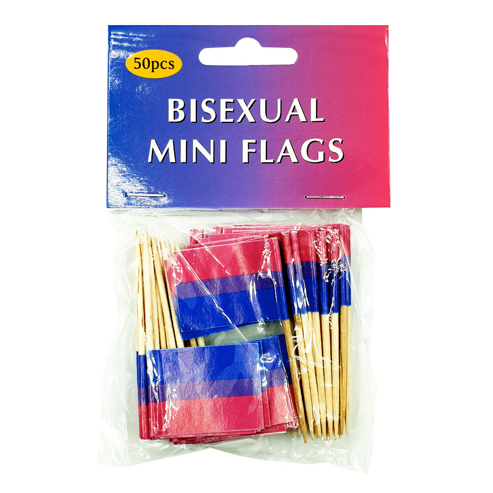 Bisexual Flag Cocktail/Toothpick Flags