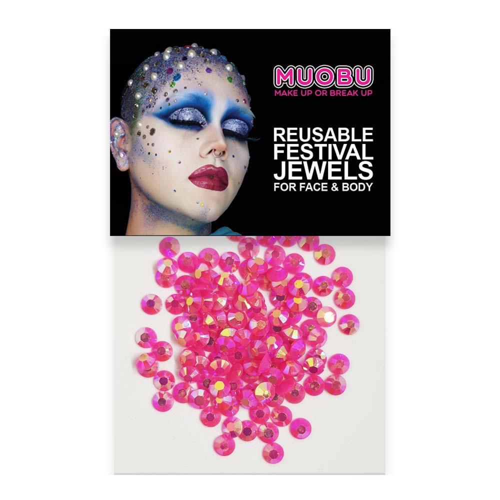 UV Pink Unicorn Diamantes - Face & Body Gems 4mm – www