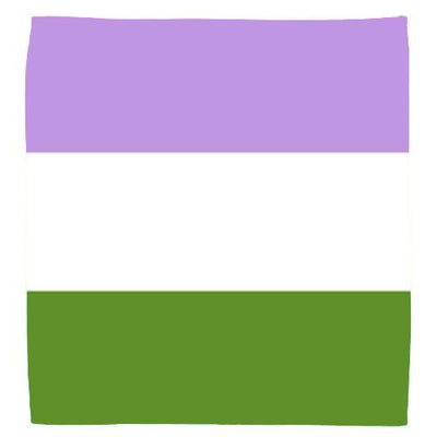 Genderqueer Pride Flag Bandana