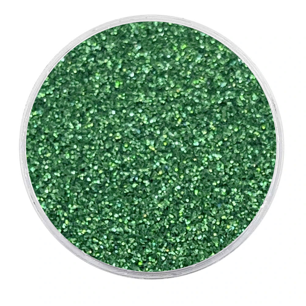 Biodegradable Holographic Emerald Green Glitter - Fine Glitter