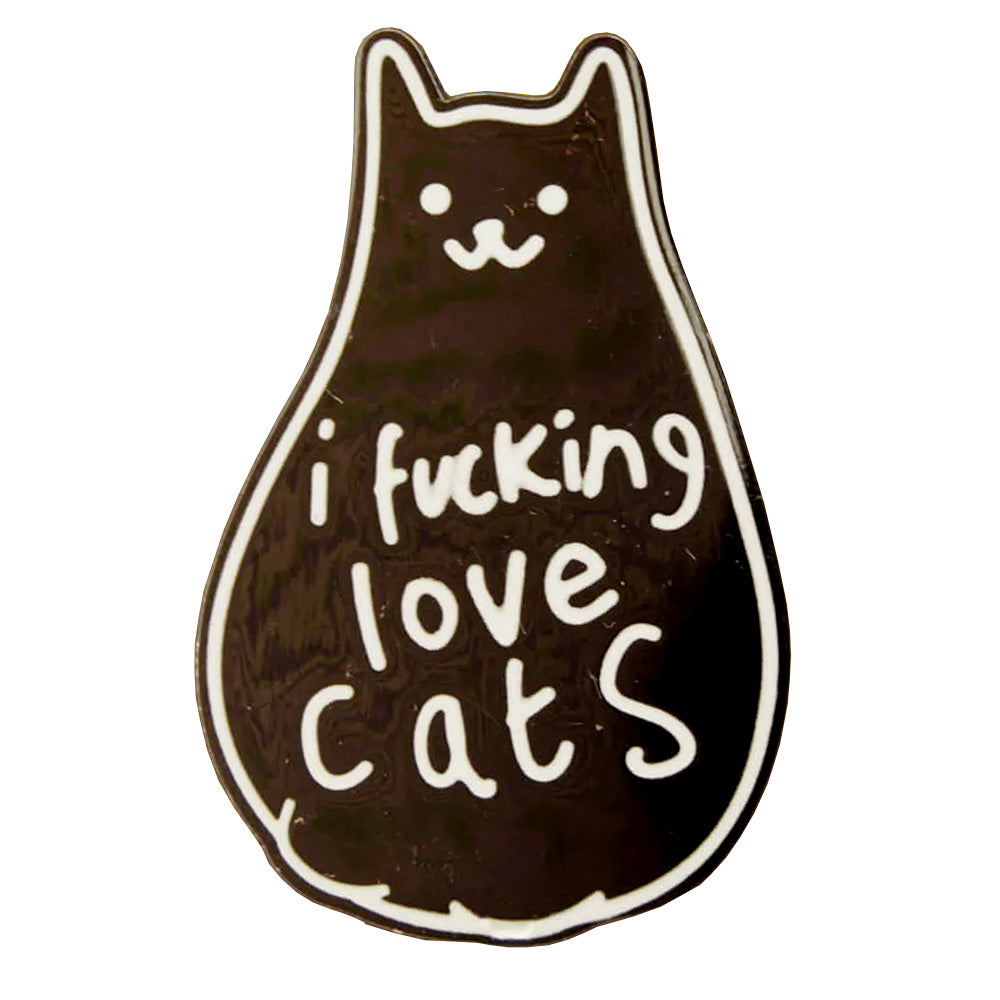 I F*cking Love Cats Enamel Pin