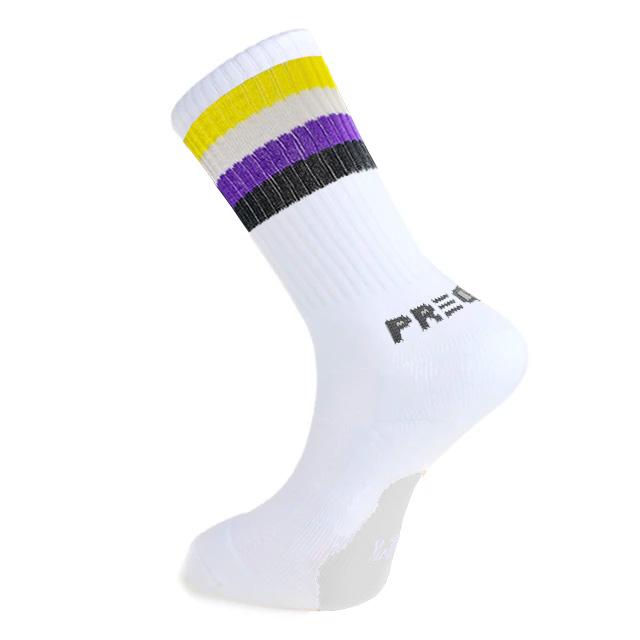 Athletic Fit Slider Socks - Non Binary Flag