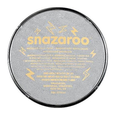 Snazaroo Face & Body Paint - Metallic Electric Silver