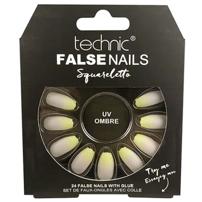 Technic False Nails - Squareletto UV Ombre