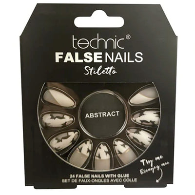 Technic False Nails - Stiletto Abstract