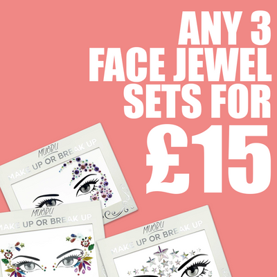 Self Adhesive Festival Face Jewels