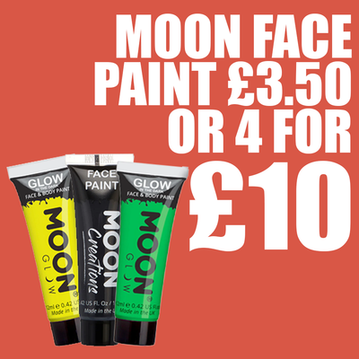 UV Neon Face And Body Paint - Tubes & Compacts