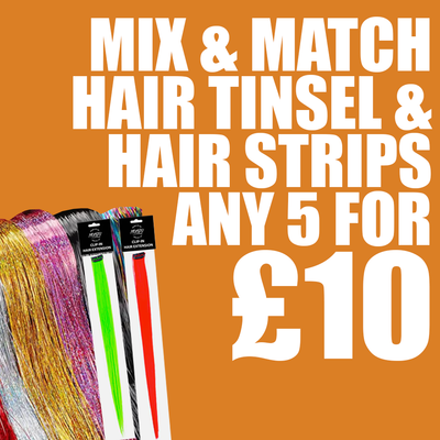 Hair Extension Strips & Hair Tinsel