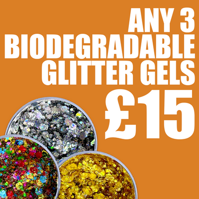 Biodegradable Glitter Gel