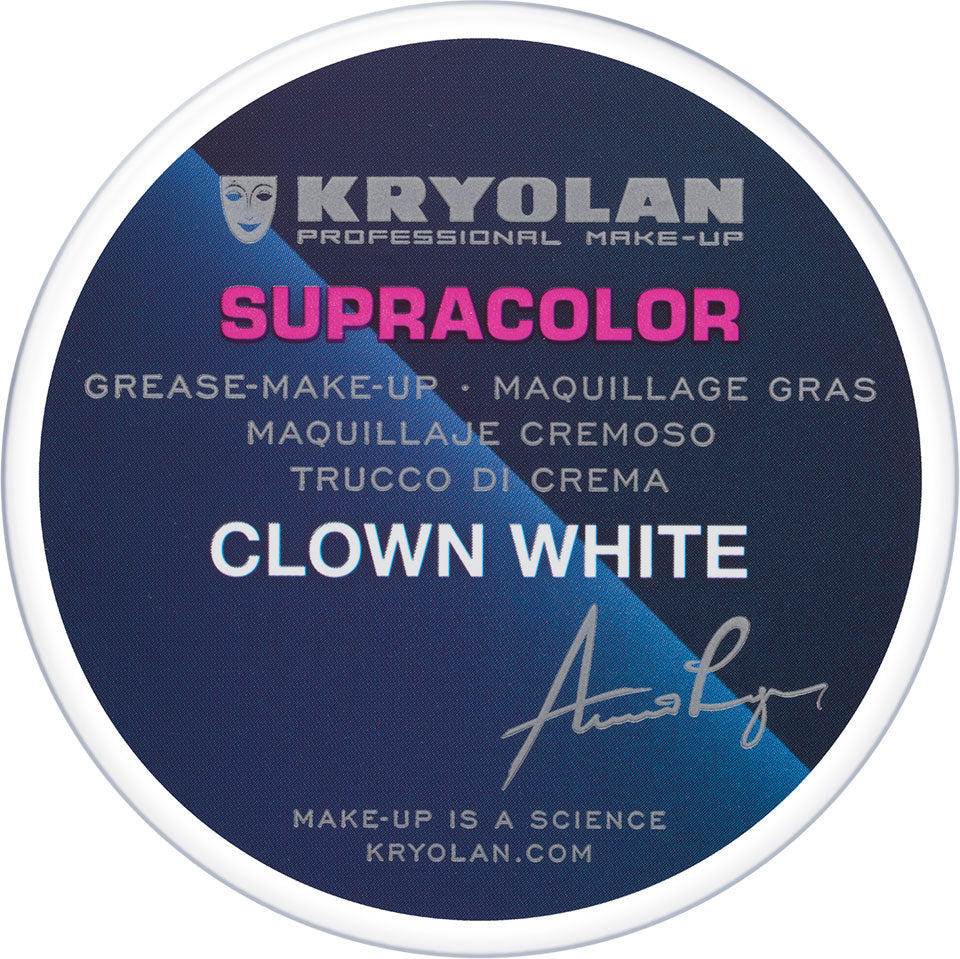 Kryolan Supracolor Clown White Medium 80g