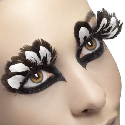 Fever Eyelashes Brown Feathers 24255