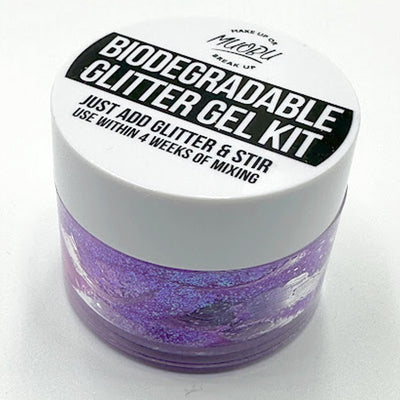 Biodegradable Glitter Gel - Iridescent Lilac (Fine Glitter)