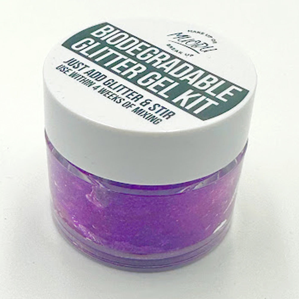 Biodegradable Glitter Gel - Iridescent Violet (Fine Glitter)