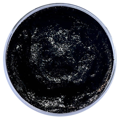 Biodegradable Glitter Gel - Metallic Black (Fine Glitter)
