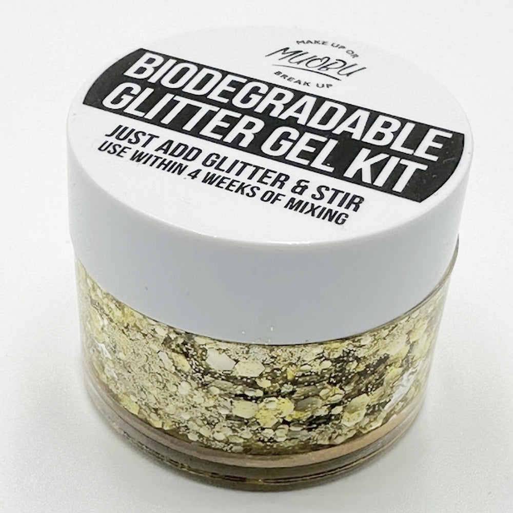 Biodegradable Glitter Gel - Metallic Champagne (Glitter Mix)