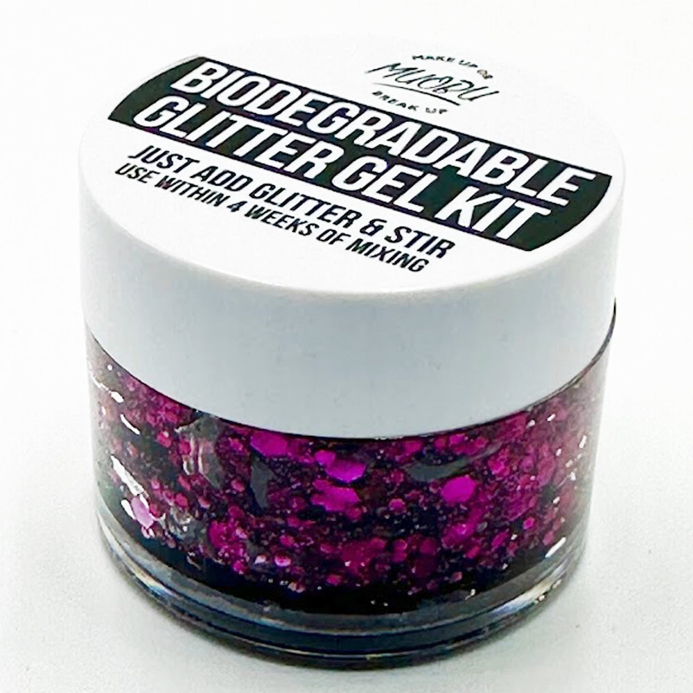 Biodegradable Glitter Gel - Metallic Purple (Chunky Mix BioPassion)