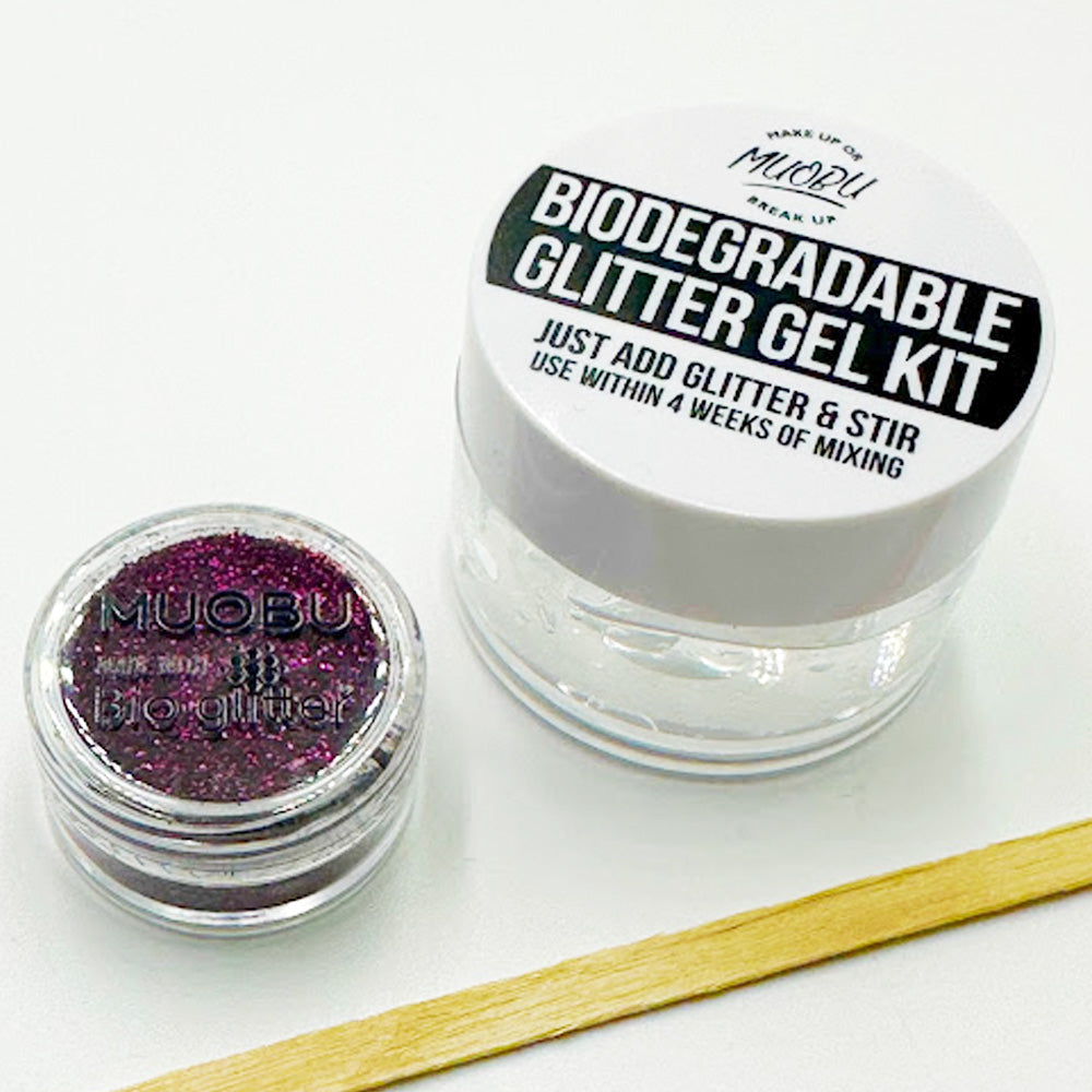 Biodegradable Glitter Gel - Metallic Purple (Fine Glitter)