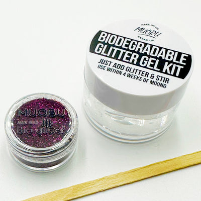 Biodegradable Glitter Gel - Metallic Purple (Fine Glitter)