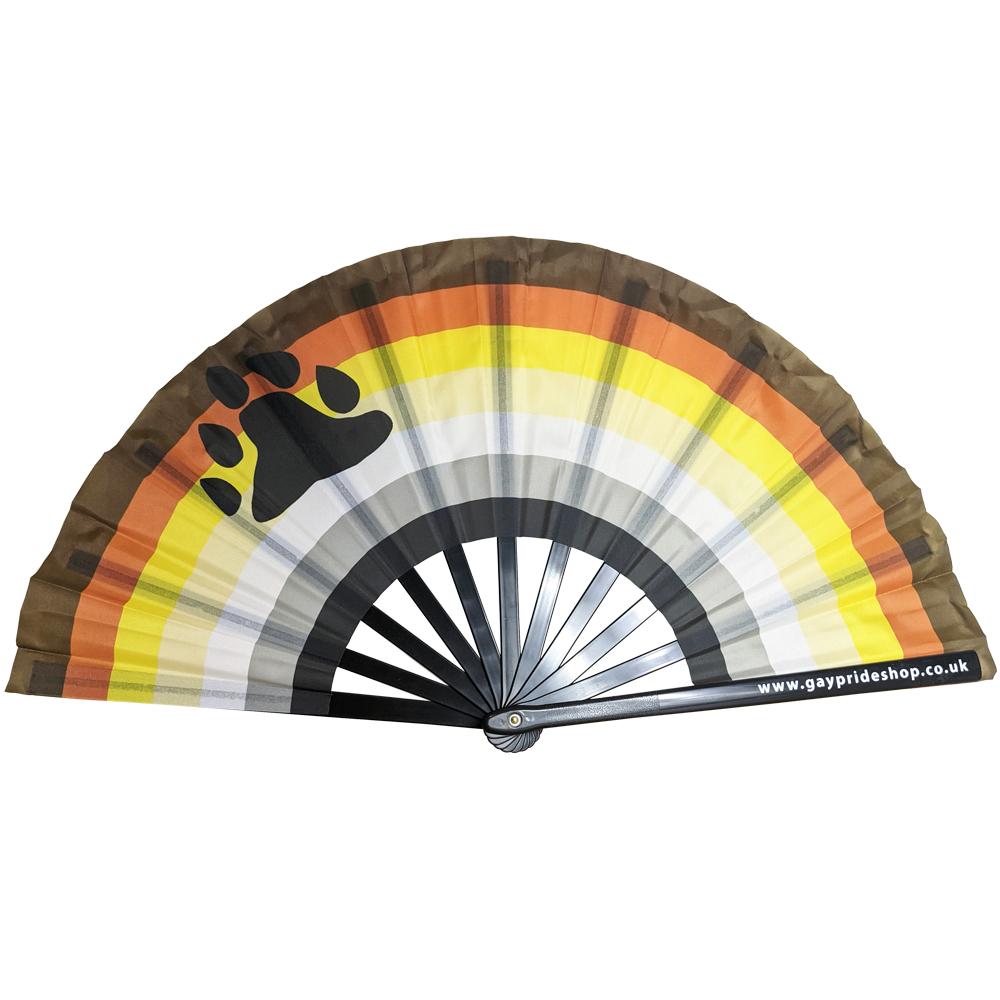 Bear Flag Cracking Fan - Large 33cm