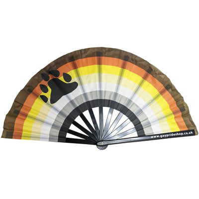 Bear Flag Cracking Fan - Large 33cm
