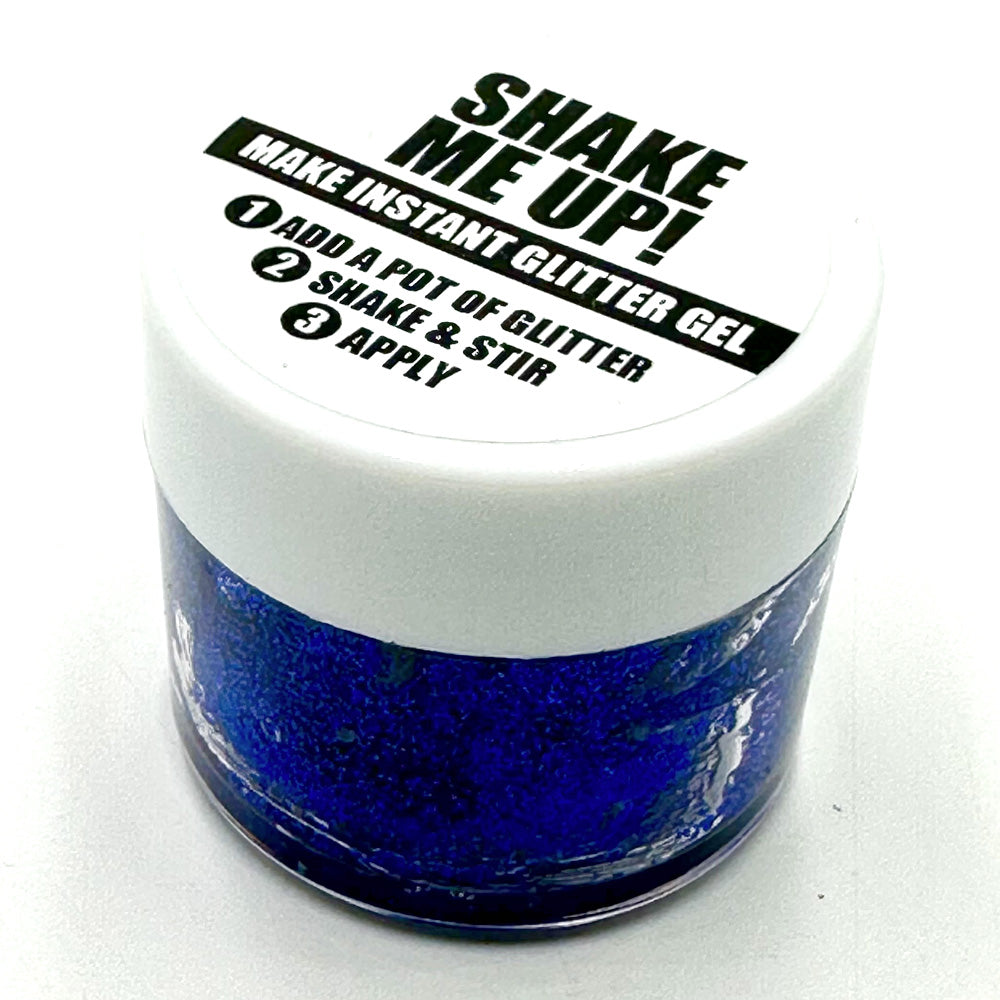 Biodegradable Glitter Gel - Holographic Dark Blue (Fine)