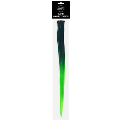 MUOBU Ombre Clip-In Hair Extension Strip - Ombre Dark Green/Light Green