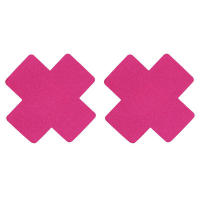 Nipple Pasties - Pink Crosses