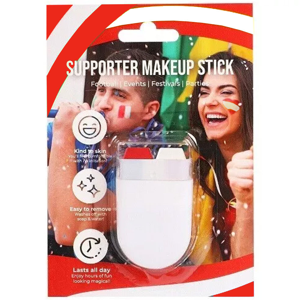 England Red & White Face Paint Stick