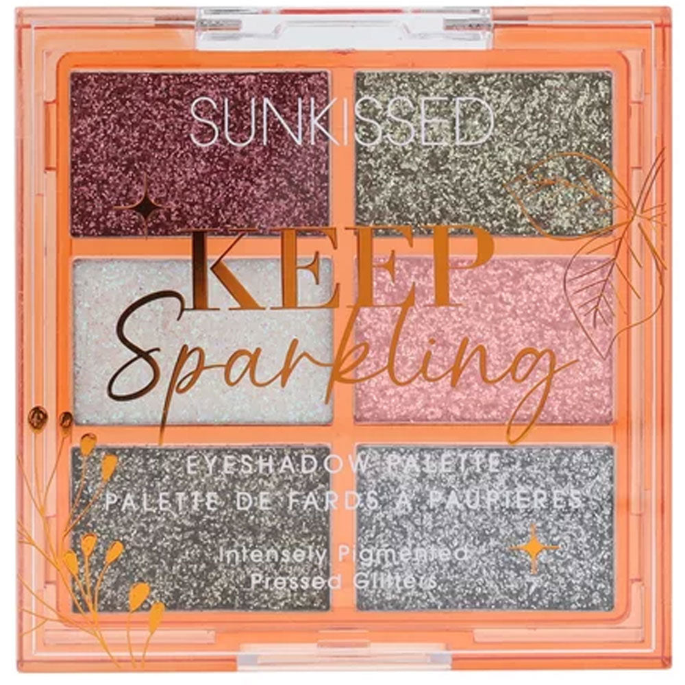 Sunkissed Pressed Glitter Palette - Keep Sparkling