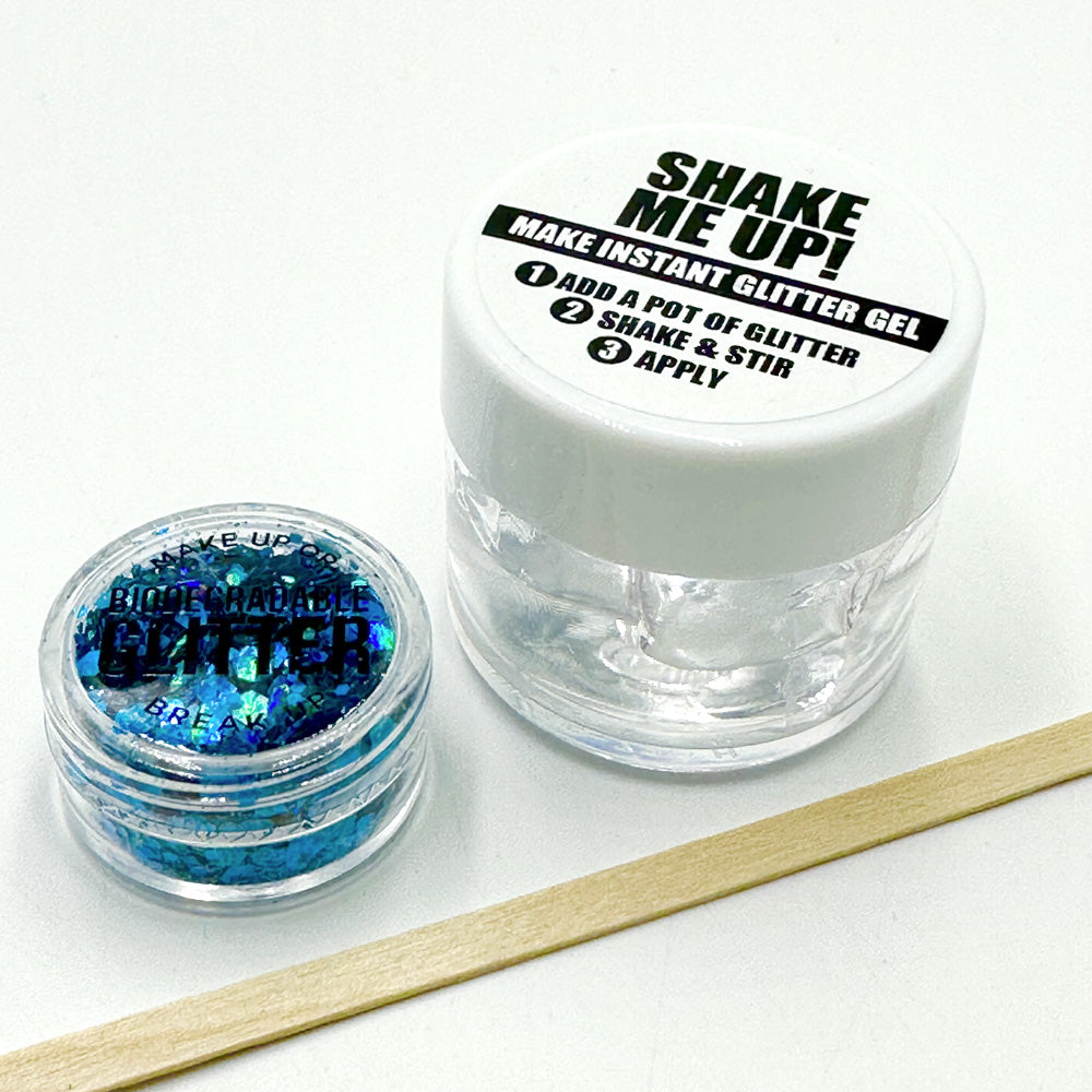 Biodegradable Glitter Gel - Holographic Marine Blue