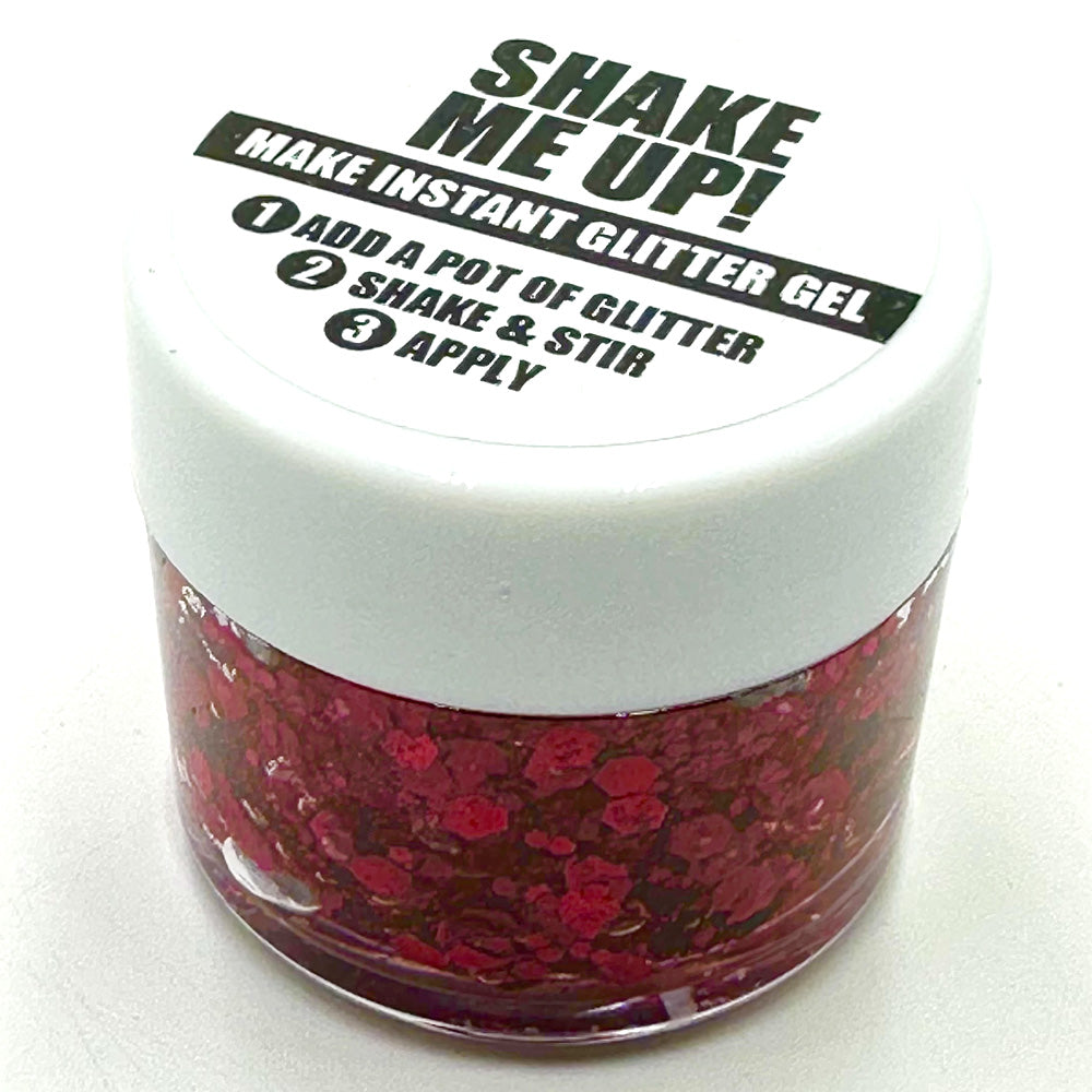 Biodegradable Glitter Gel - Holographic Red