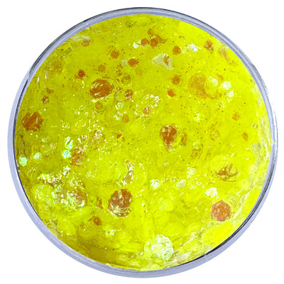 Biodegradable Glitter Gel - UV Yellow