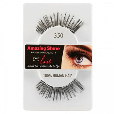 Amazing Shine Human Hair Eyelashes 350