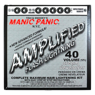 Manic Panic Flash Lightning Bleach Kit - 40 Volume Cream Developer