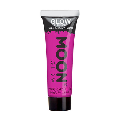 Moon Creations Glow In The Dark Face & Body Paint - Purple