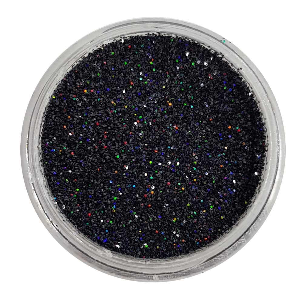 Gunpowder Plot - Black Holographic Loose Fine Glitter