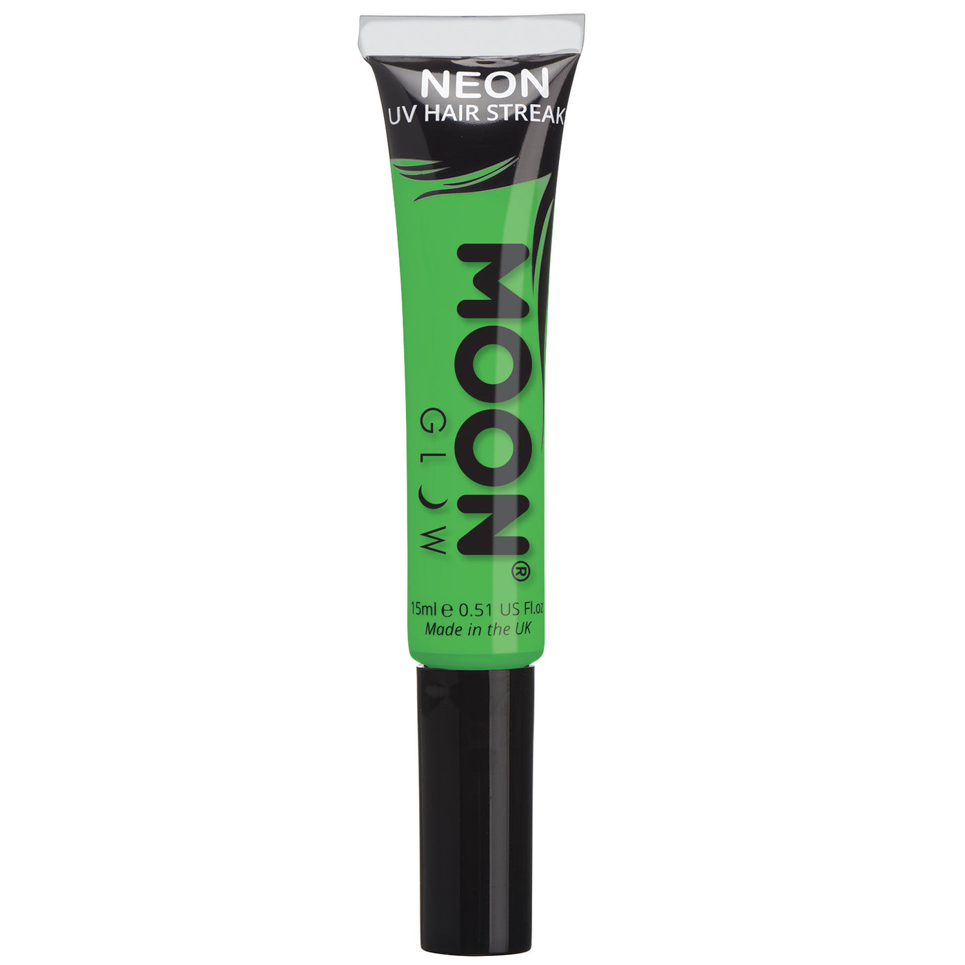 Moon Glow Neon UV Hair Streak - Intense Green