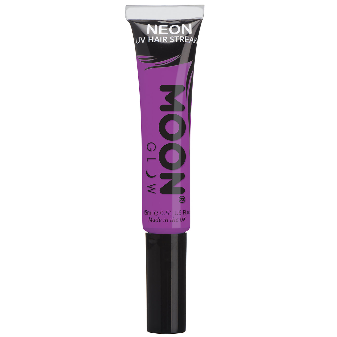 Moon Glow Neon UV Hair Streak - Intense Purple