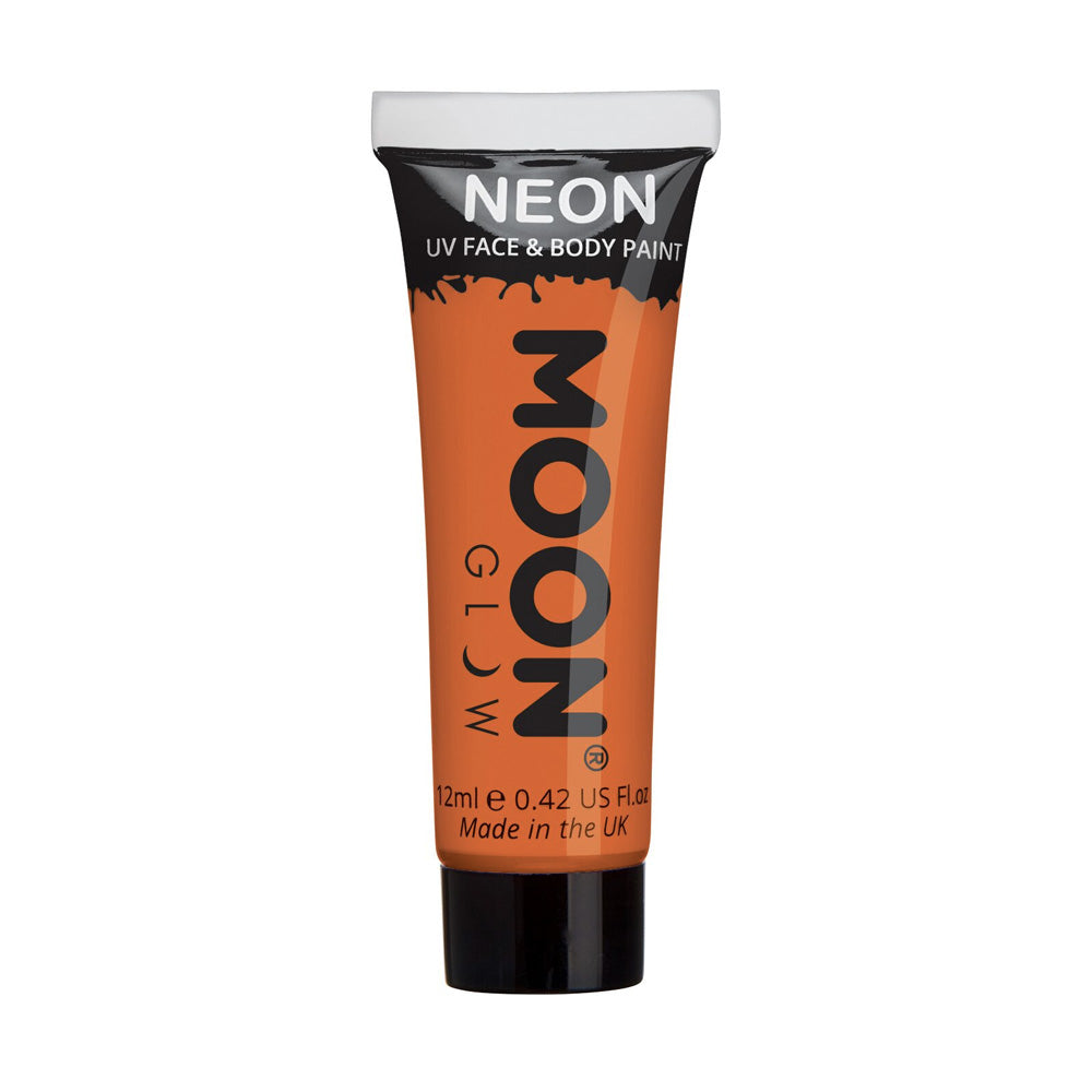 Moon Creations UV Neon Face & Body Paint - Orange